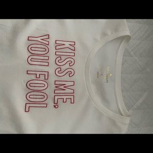 Kate Spade Kiss Me tee
